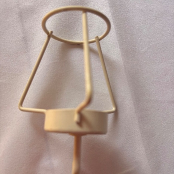 Orange Tabby Cat with Fruit (Carmen Mirandaish) Hat Votive Candle Holder w Shade - Picture 11 of 15